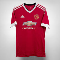 2015-2016 Manchester United Adidas Home Shirt #7 Memphis Depay  - Marketplace
