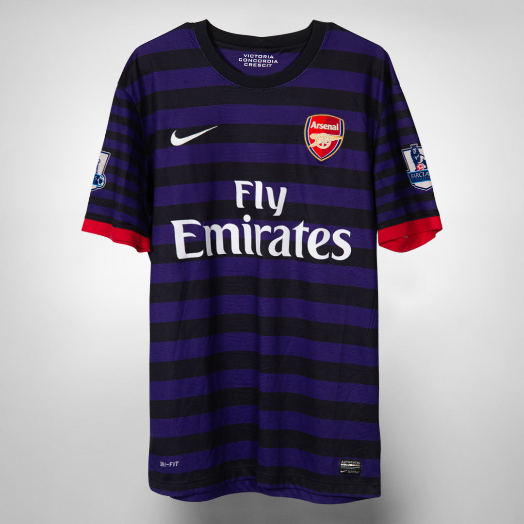 2012-2013 Arsenal Nike Away Shirt #10 Lukas Podolski - Marketplace