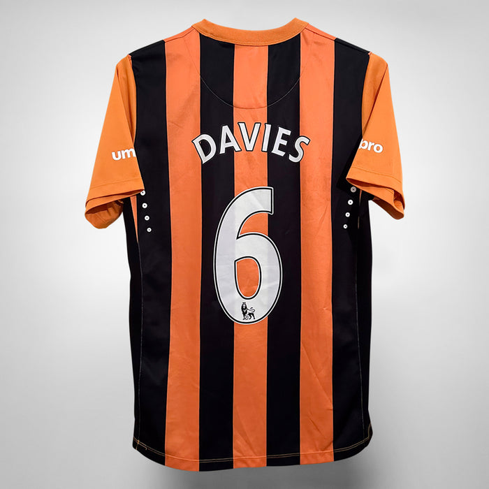 2014-2015 Hull City Umbro Home Shirt #6 Curtis Davies  - Marketplace