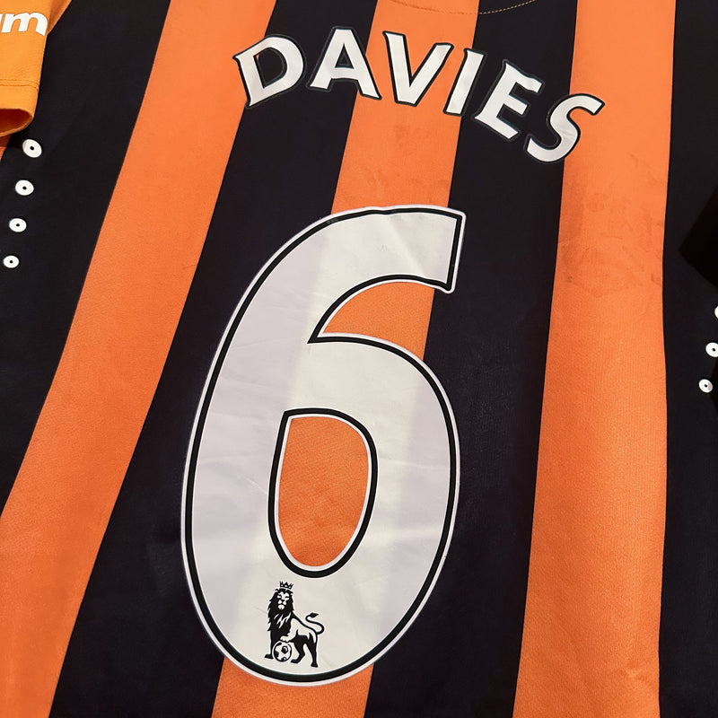 2014-2015 Hull City Umbro Home Shirt #6 Curtis Davies  - Marketplace