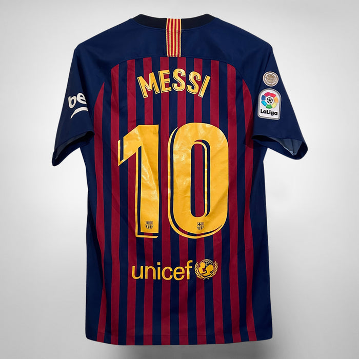 2018-2019 Barcelona Nike Home Shirt #10 Lionel Messi  - Marketplace