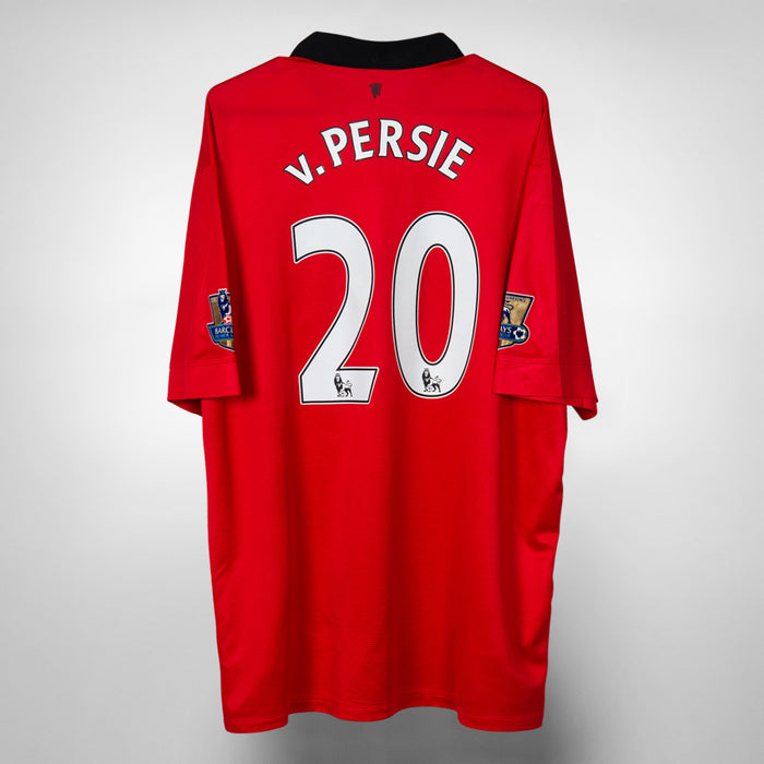 2013-2014 Manchester United Nike Home Shirt #20 Robin van Persie - Marketplace