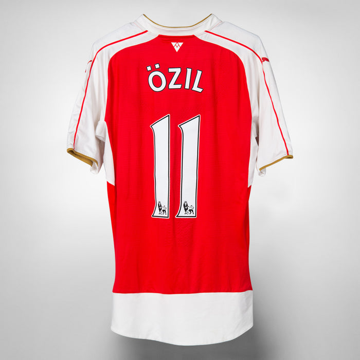 2015-2016 Arsenal Puma Player Spec Home Shirt #10 Mesut Ozil - Marketplace