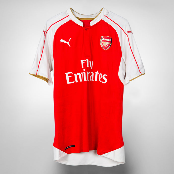 2015-2016 Arsenal Puma Player Spec Home Shirt #10 Mesut Ozil - Marketplace