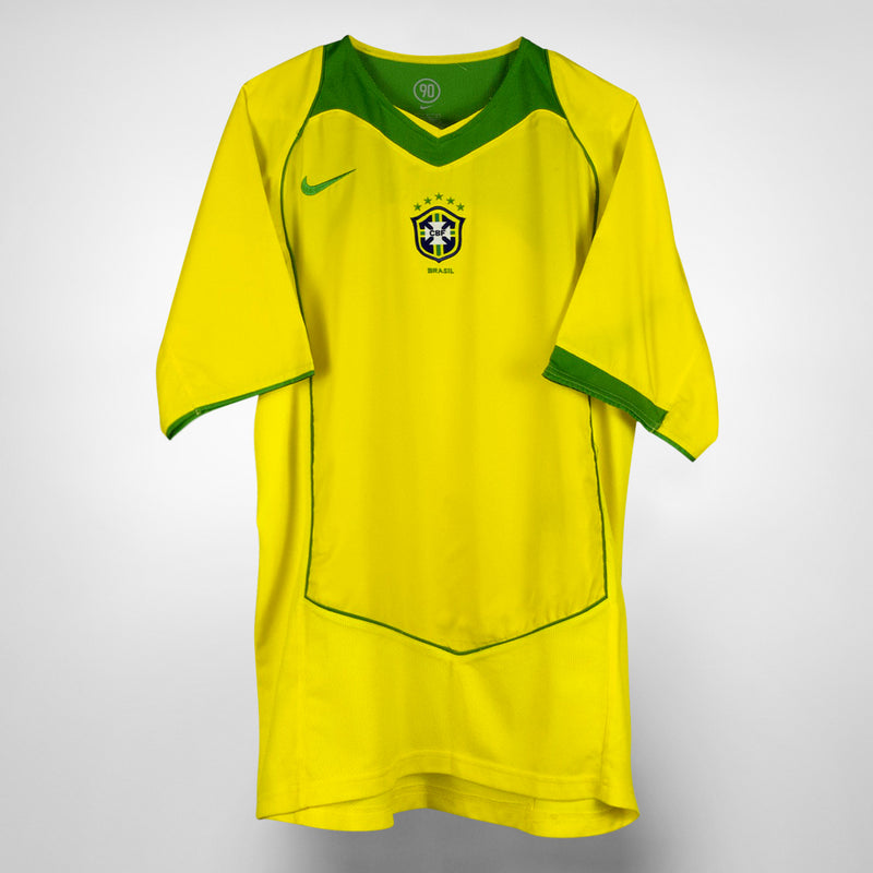 2004-2006 Brazil Nike Home Shirt - Marketplace