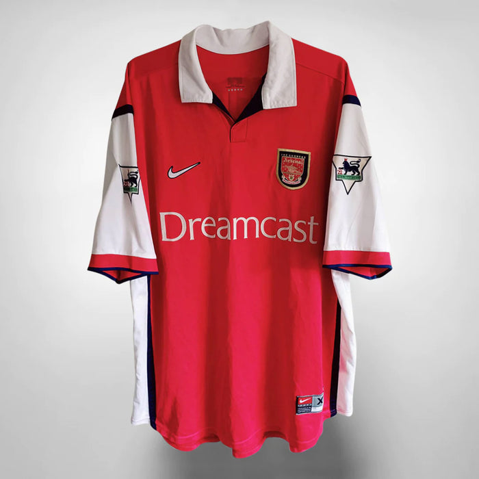 1999-2000 Arsenal Nike Home Shirt #14 Thierry Henry - Marketplace