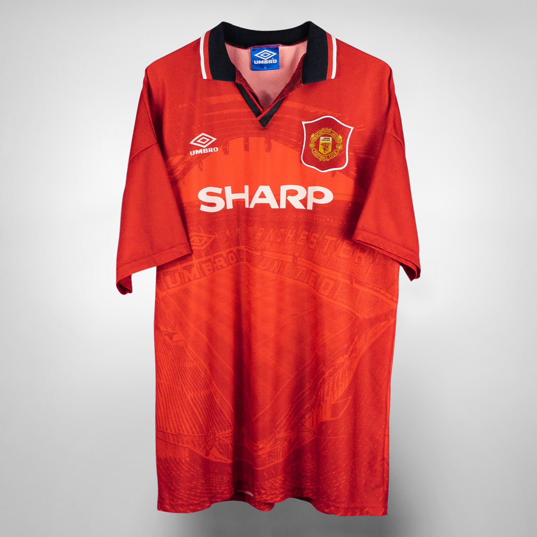 1994-1995 Manchester United Umbro Home Shirt
