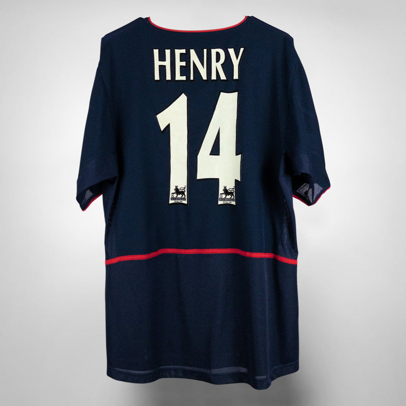 2002-2003 Arsenal Nike Away Shirt #14 Thierry Henry - Marketplace