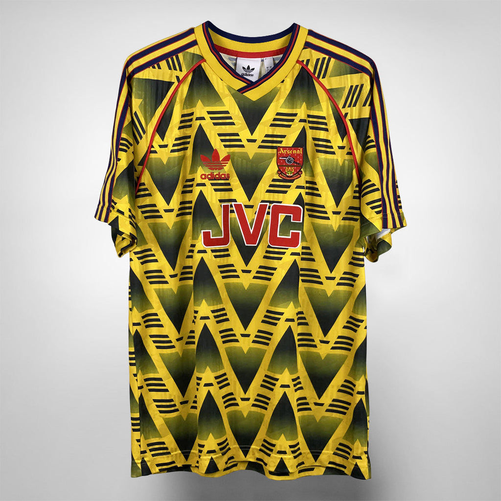 1990-1992 Arsenal Adidas Originals Bruised Banana Official