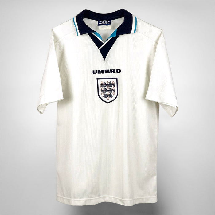 1995-1996 England Umbro Home Shirt - Marketplace