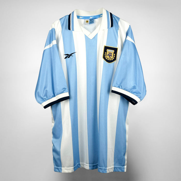 1999-2000 Argentina Reebok Home Shirt - Marketplace