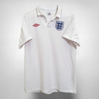 2010-2011 England Umbro Home Shirt - Marketplace