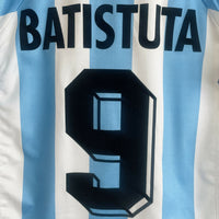 1998-1999 Argentina Adidas Home Shirt #9 Batistuta - Marketplace