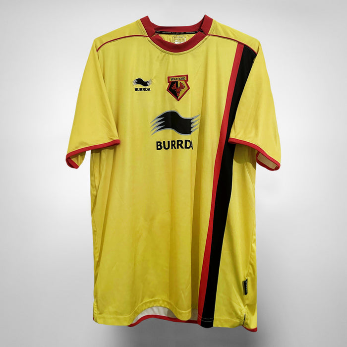 2010-2011 Watford Burrda Home Shirt - Marketplace