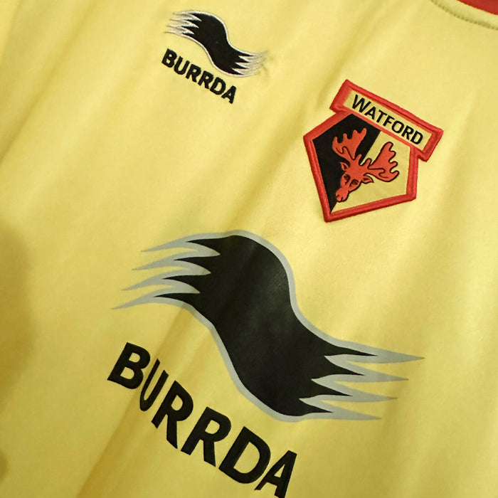 2010-2011 Watford Burrda Home Shirt - Marketplace