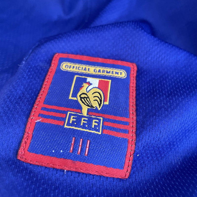 1998-2000 France Adidas Home Shirt #10 Zinedine Zidane - Marketplace