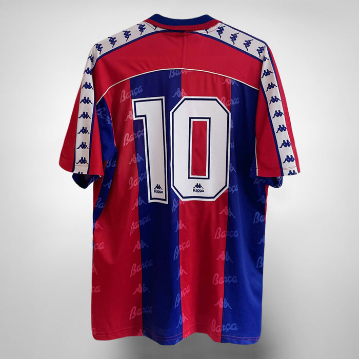 1992-1995 Barcelona Kappa Home Shirt #10 Romario - Marketplace