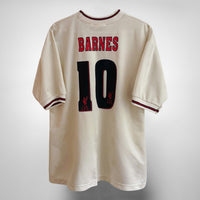 1996-1997 Liverpool Reebok Away Kit #10 Barnes - Marketplace