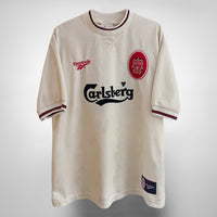 1996-1997 Liverpool Reebok Away Kit #10 Barnes - Marketplace