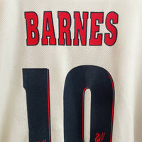 1996-1997 Liverpool Reebok Away Kit #10 Barnes - Marketplace