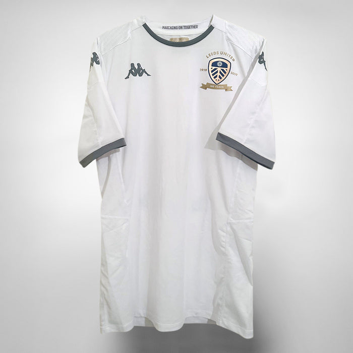 2019-2020 Leeds United Player Spec Kappa 100 Year Anniversary Home Shirt - Marketplace