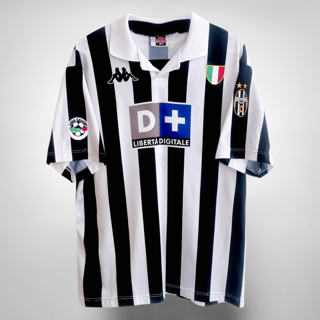 1998-1999 Juventus Kappa Home Shirt #21 Zinedine Zidane - Marketplace