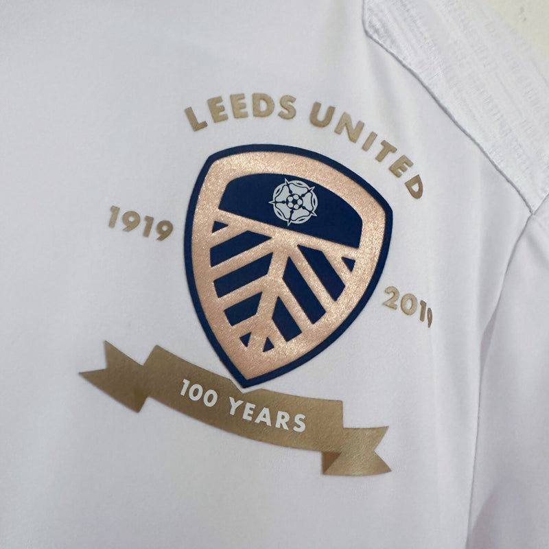 2019-2020 Leeds United Player Spec Kappa 100 Year Anniversary Home Shirt - Marketplace