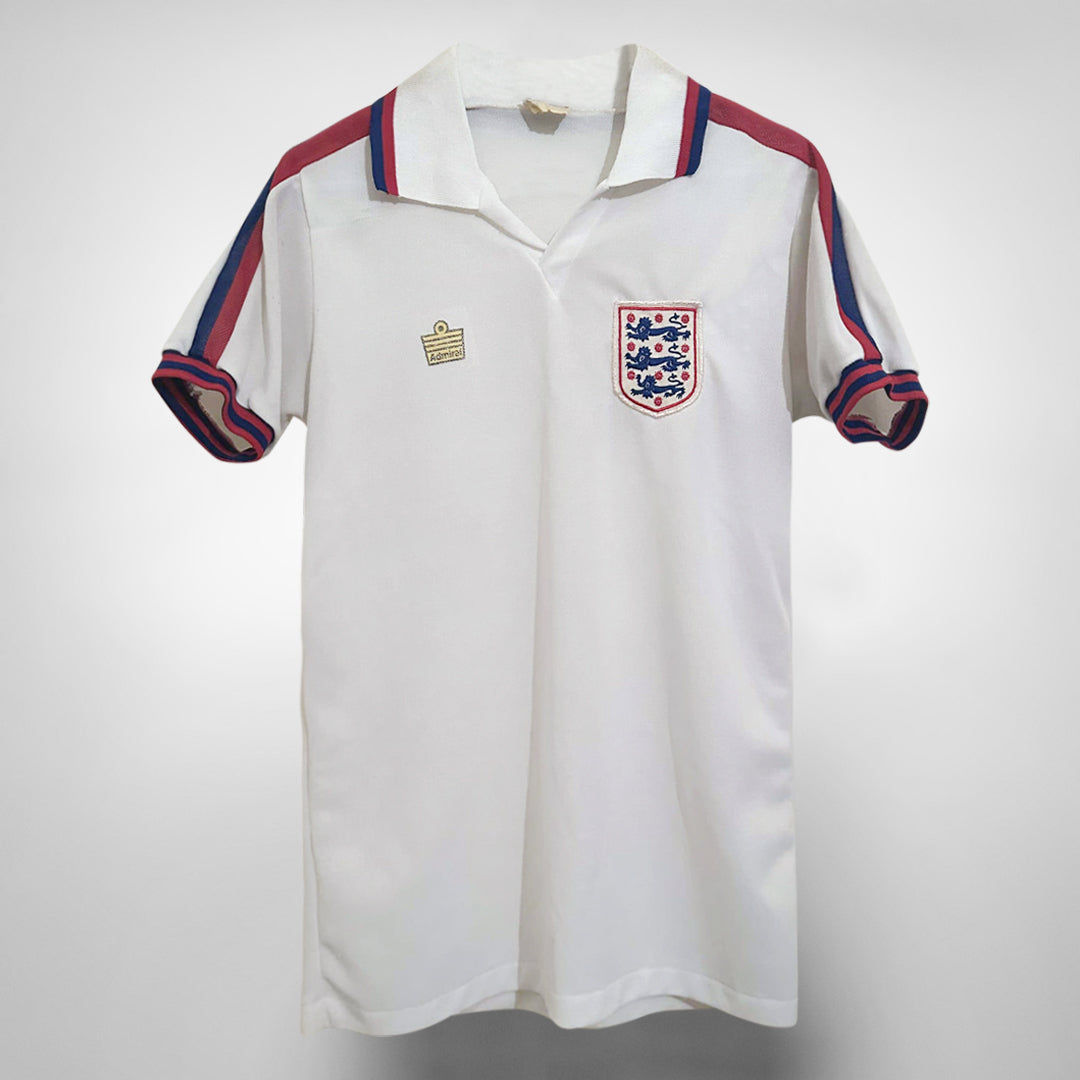 1978-1981 England Player Spec Admiral Home Shirt - Marketplace