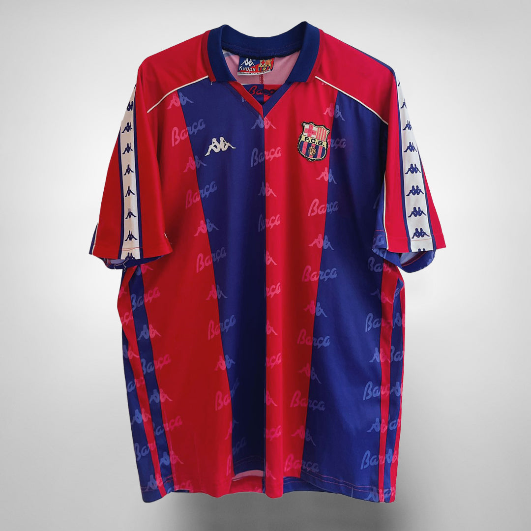 1992-1995 Barcelona Kappa Home Shirt #10 Romario – PFC Vintage