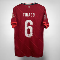 2021-2022 Liverpool BNWT Nike FA Cup Final Home Shirt #6 Thiago Alcantara - Marketplace