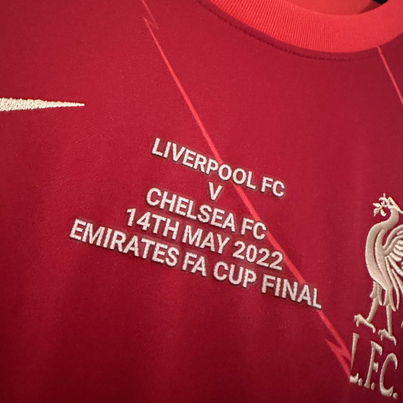 2021-2022 Liverpool BNWT Nike FA Cup Final Home Shirt #6 Thiago Alcantara - Marketplace