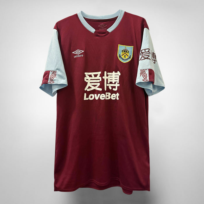 2019-2020 Burnley Umbro Home Shirt - Marketplace