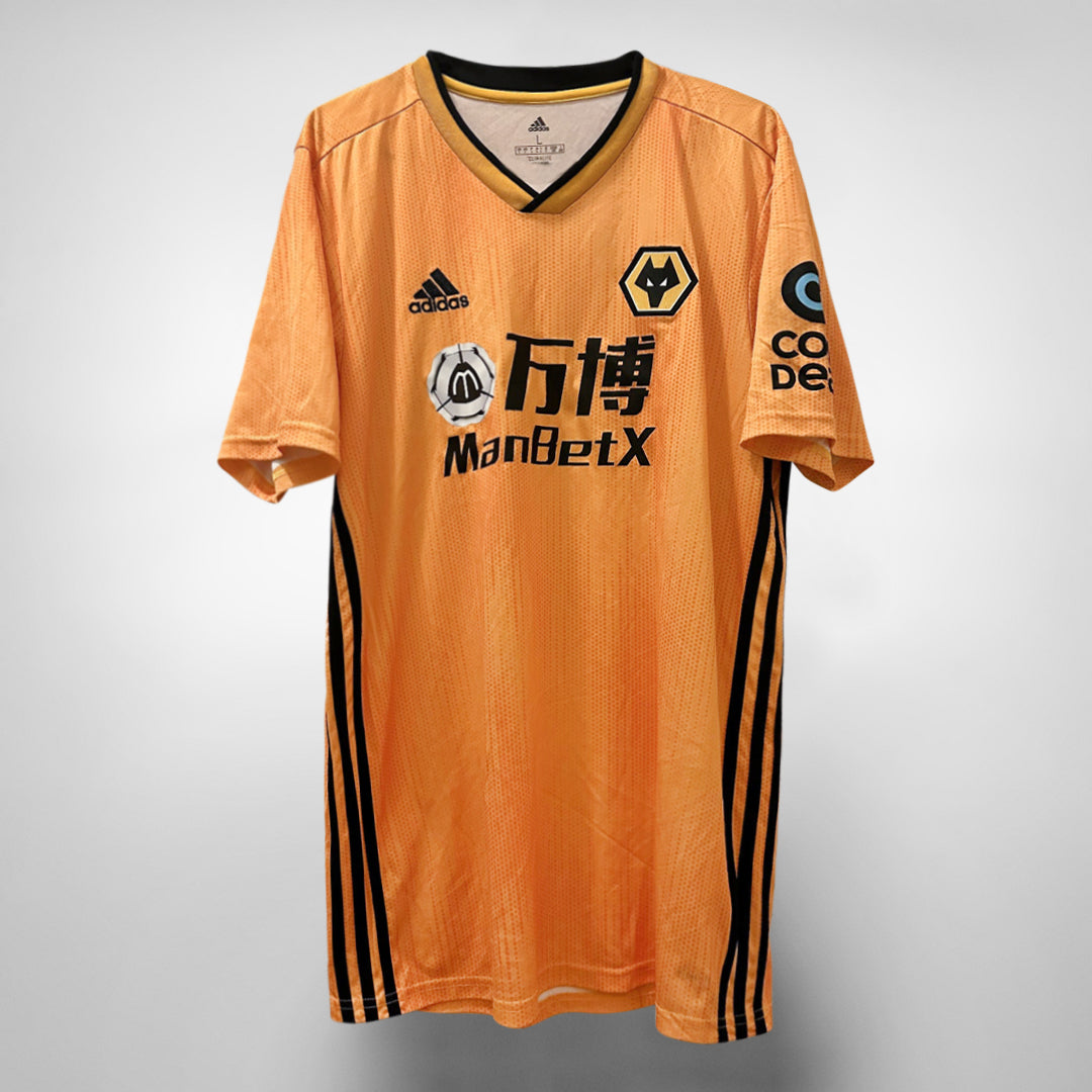 2019-2020 Wolverhampton Wanderers Adidas Home Shirt - Marketplace