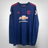 2016-2017 Manchester United Adidas Away Shirt #9 Zlatan Ibrahimovic - Marketplace