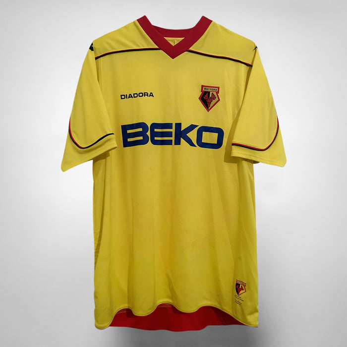 2008-2009 Watford Diadora Home Shirt - Marketplace