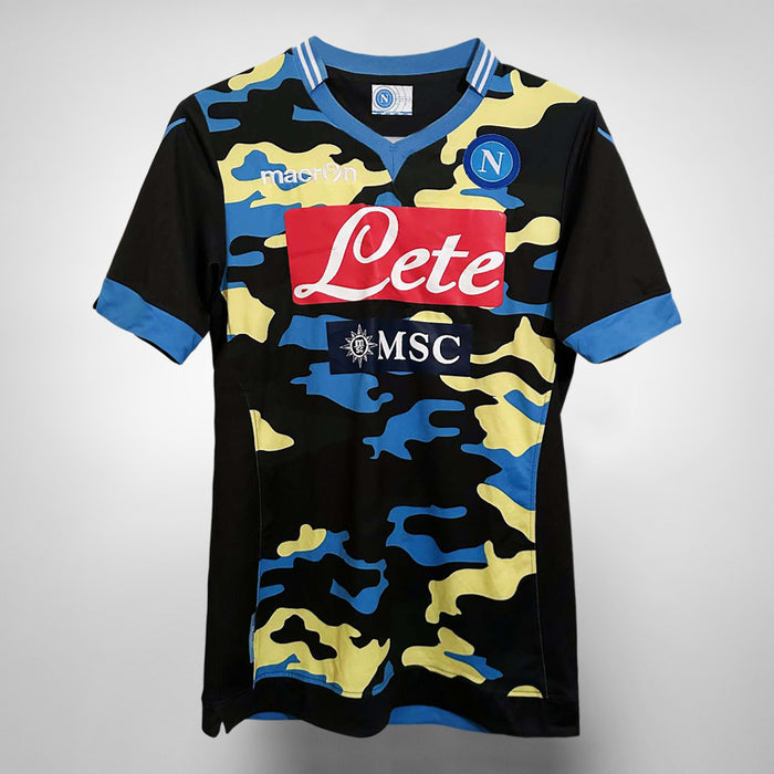2013-2014 Napoli Macron Fourth Shirt - Marketplace