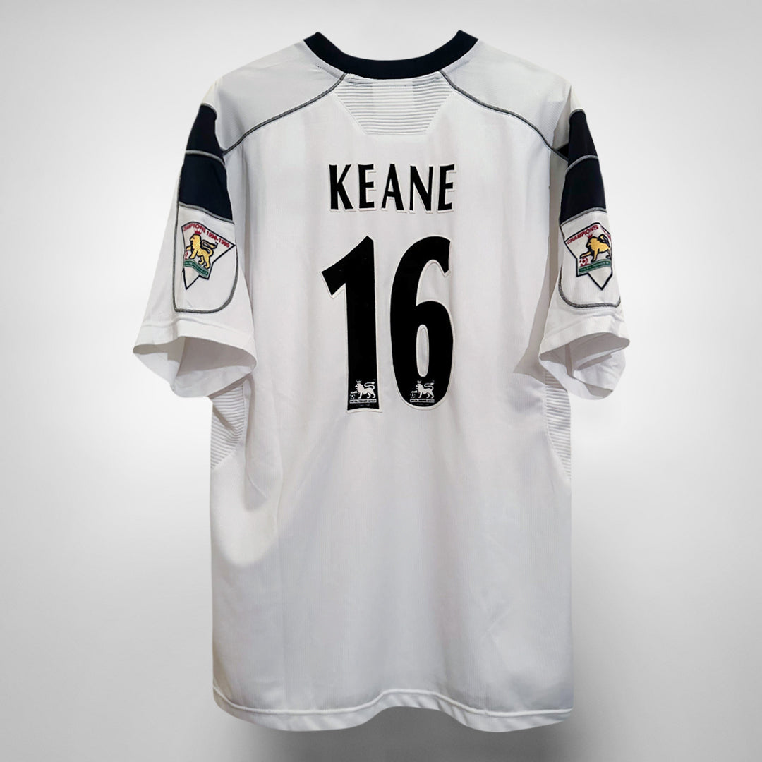 1999-2000 Manchester United Umbro Away Shirt #16 Roy Keane - Marketplace