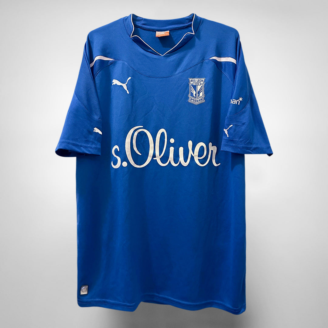 2010-2012 Lech Poznan Puma Home Shirt - Marketplace