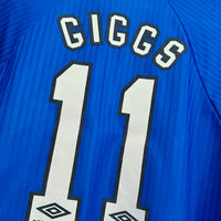 1997-1998 Manchester United Umbro Away Shirt #11 Ryan Giggs - Marketplace