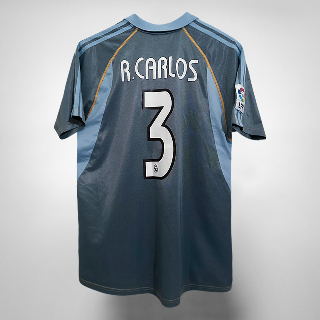 2003-2004 Real Madrid Adidas Third Shirt #3 Roberto Carlos - Marketplace