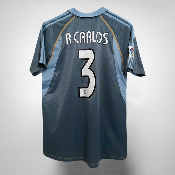 2003-2004 Real Madrid Adidas Third Shirt #3 Roberto Carlos - Marketplace