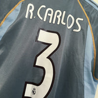 2003-2004 Real Madrid Adidas Third Shirt #3 Roberto Carlos - Marketplace