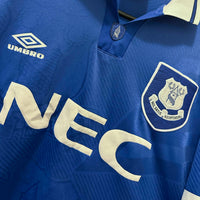 1993-1995 Everton Umbro Home Shirt - Marketplace