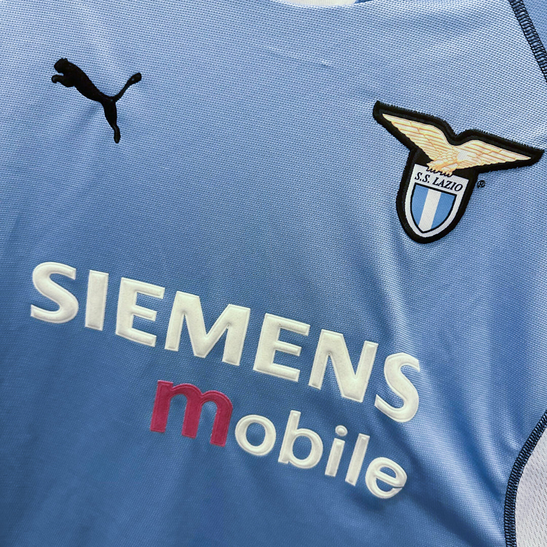 2001-2002 Lazio Puma Player Issue Home Shirt #13 Alessandro Nesta - Marketplace