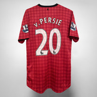 2012-2013 Manchester United Nike Home Shirt #20 Robin Van Persie - Marketplace