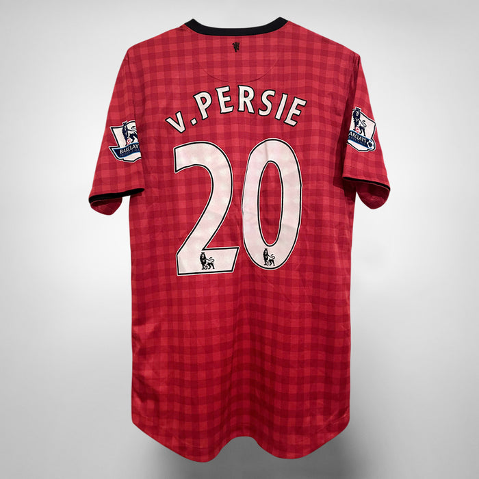 2012-2013 Manchester United Nike Home Shirt #20 Robin Van Persie - Marketplace