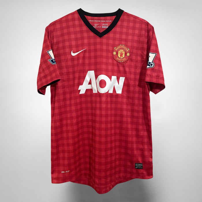 2012-2013 Manchester United Nike Home Shirt #20 Robin Van Persie - Marketplace