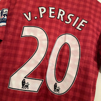 2012-2013 Manchester United Nike Home Shirt #20 Robin Van Persie - Marketplace