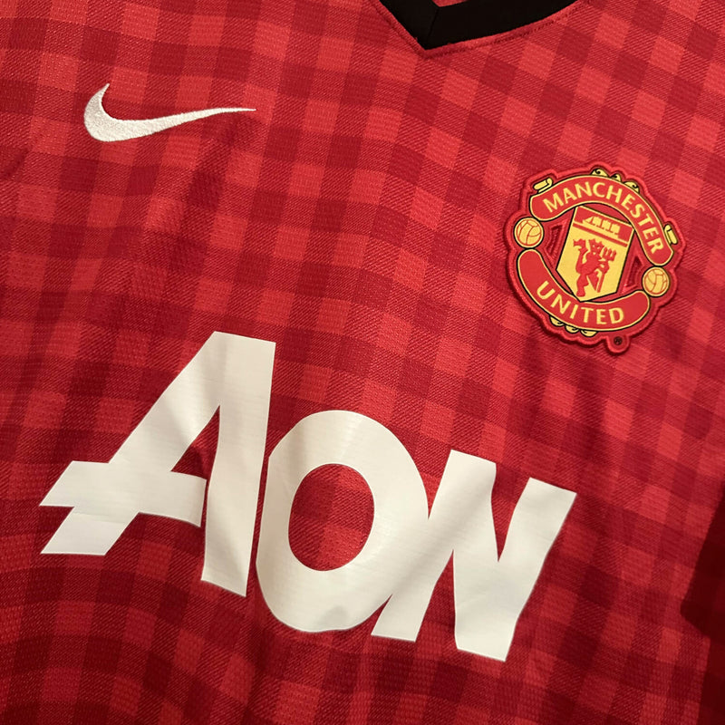2012-2013 Manchester United Nike Home Shirt #20 Robin Van Persie - Marketplace