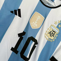 2022-2023 Argentina Adidas BNWT World Cup Winning Home Shirt #10 Lionel Messi - Marketplace